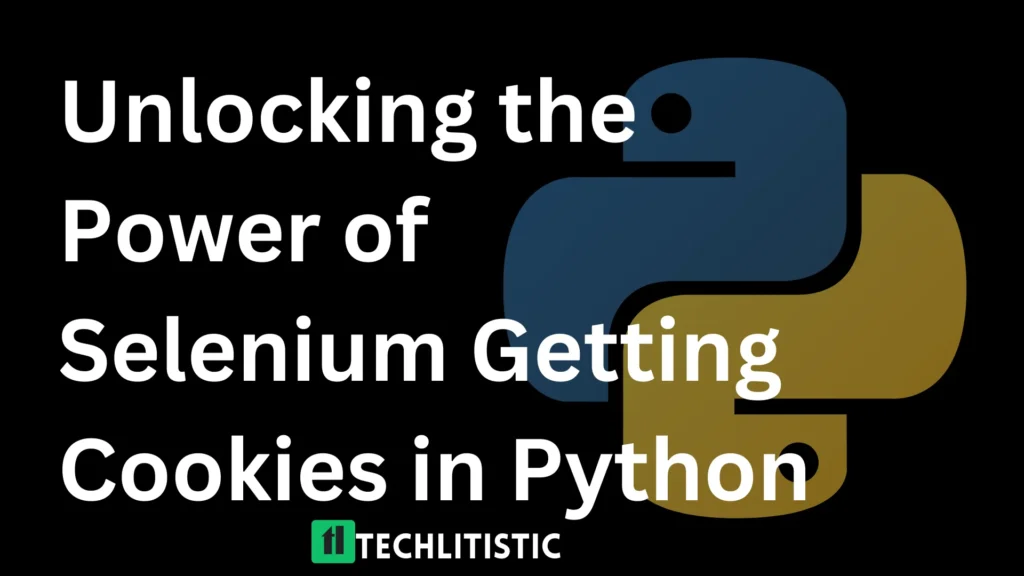 selenium get cookies python
